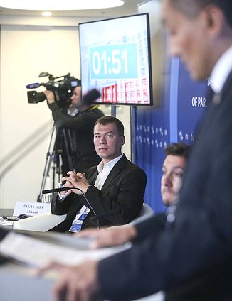 Председатель Комитета по физической культуре, спорту, туризму и делам молодежи Михаил Дегтярев
