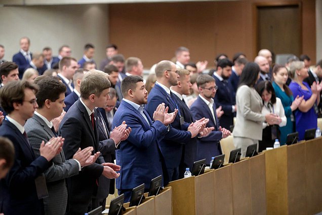 Первое заседание Молодежного парламента при Государственной Думе