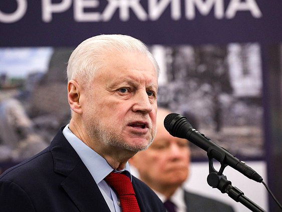 Руководитель фракции "Справедливая Россия - За правду" Сергей Миронов