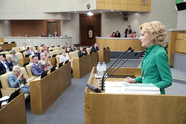 Заместитель Председателя Государственной Думы Ирина Яровая