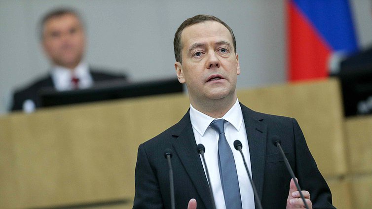 Председатель Правительства РФ Дмитрий Медведев