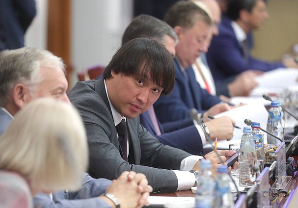 Visita oficial del Jefe de la Duma Estatal, Vyacheslav Volodin, a Mongolia. 
Segundo día