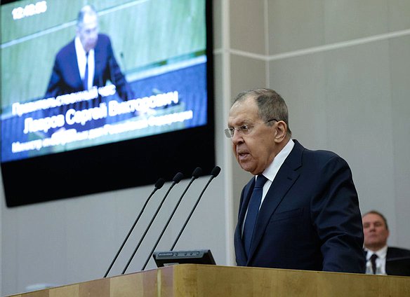 Министр иностранных дел РФ Сергей Лавров