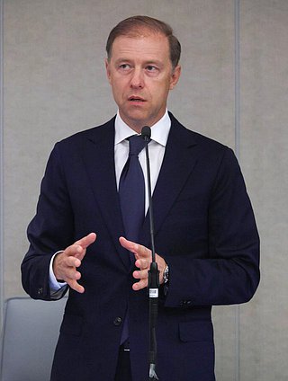 Первый заместитель Председателя Правительства РФ Денис Мантуров