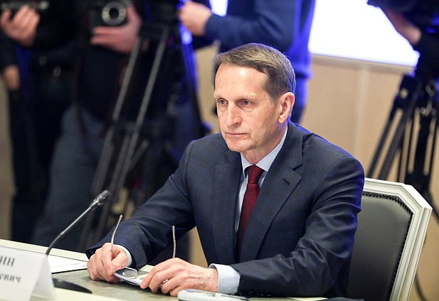 Глава Службы внешней разведки РФ Сергей Нарышкин