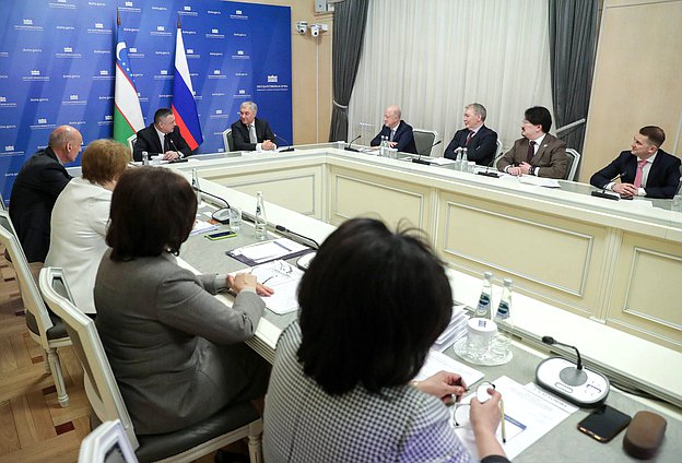 First meeting of the Inter-parliamentary Commission on Cooperation between the State Duma and the Legislative Chamber of the Oliy Majlis of Uzbekistan