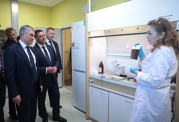 Председатель Государственной Думы Вячеслав Володин посетил завод по производству лакокрасочной продукции «Нор Маали»