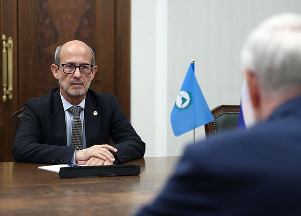 President of the Latin American and Caribbean Parliament (PARLATINO) Rolando Miguel González Patricio