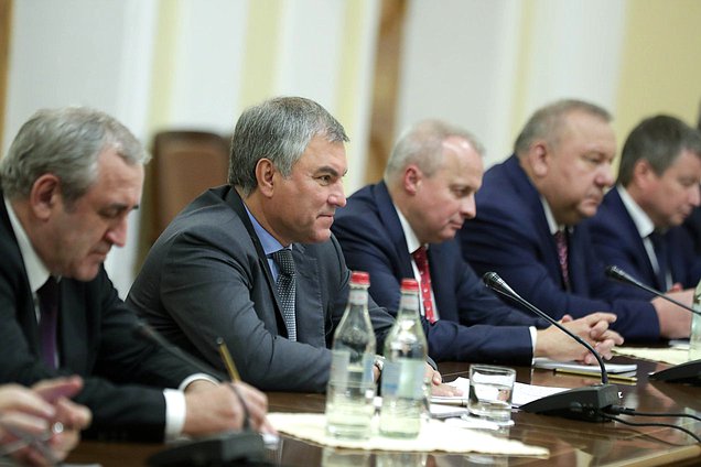 Chairman of the State Duma Viacheslav Volodin