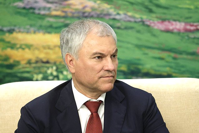 Председатель Государственной Думы Вячеслав Володин