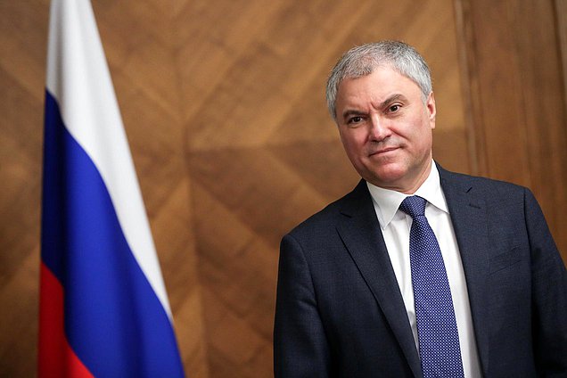 Chairman of the State Duma Vyacheslav Volodin