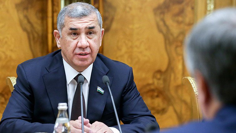 Chairman of the Senate of the Oliy Majlis of the Republic of Uzbekistan Nigmatilla Yuldashev