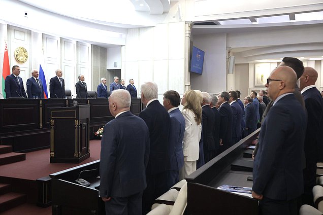 Заседание Парламентского Собрания Союза Беларуси и России