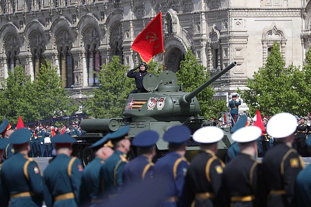 Парад в честь 78-й годовщины Победы в Великой Отечественной войне