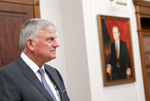 President of the Billy Graham Evangelistic Association Franklin Graham