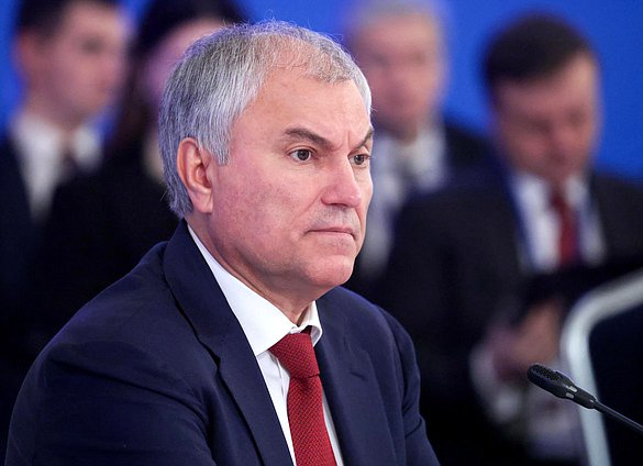 Председатель Государственной Думы Вячеслав Володин