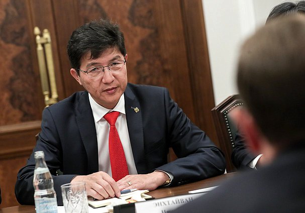 Minister of Foreign Affairs of Mongolia Nyamtseren Enkhtaivan