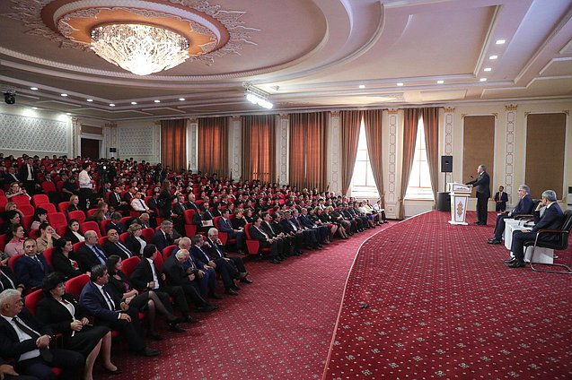 Chairman of the State Duma Viacheslav Volodin visited the Russian-Tajik Slavonic University