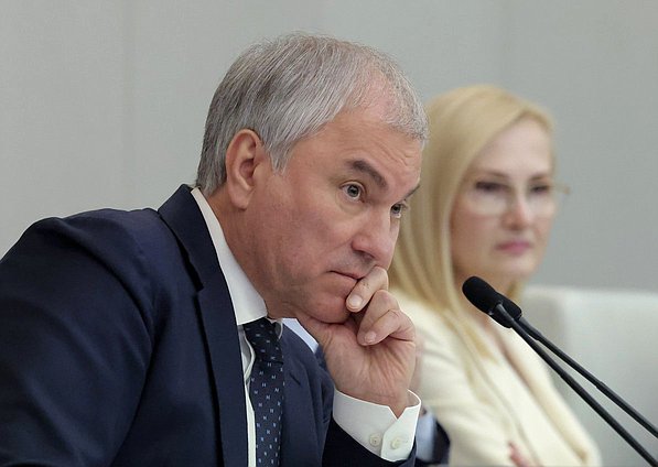 Председатель Государственной Думы Вячеслав Володин