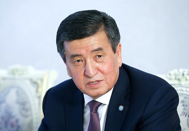 President of the Kyrgyz Republic Sooronbay Jeenbekov