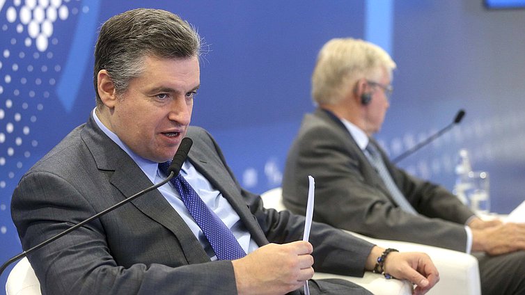 Председатель Комитета по международным делам Леонид Слуцкий
