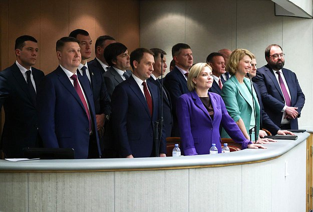 Пленарное заседание (14.05.2024). Рассмотрение кандидатур на должности Министров РФ