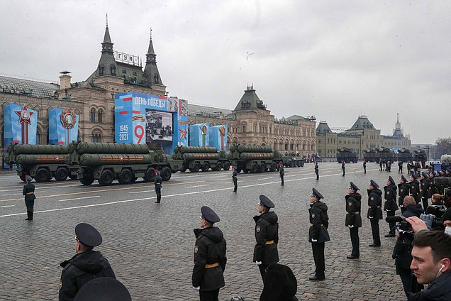 Парад в честь 76-й годовщины Победы в Великой Отечественной войне