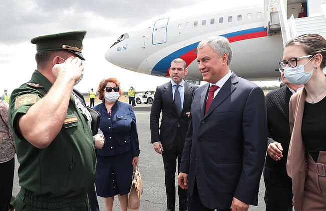 Chairman of the State Duma Vyacheslav Volodin