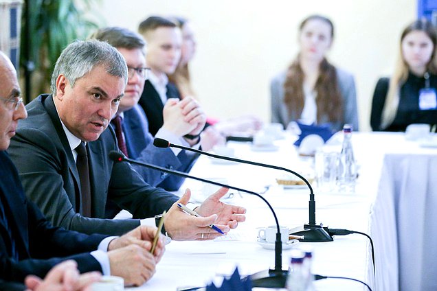 Председатель Государственной Думы Вячеслав Володин
