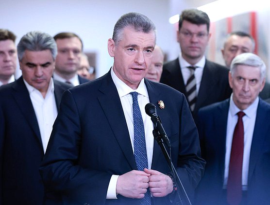 Руководитель фракции ЛДПР Леонид Слуцкий