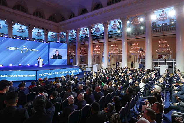 Apertura de la Conferencia Parlamentaria Internacional "Rusia - América Latina"