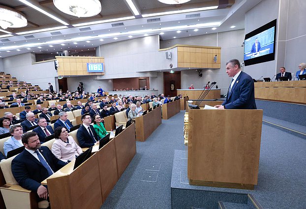 Руководитель фракции ЛДПР Леонид Слуцкий