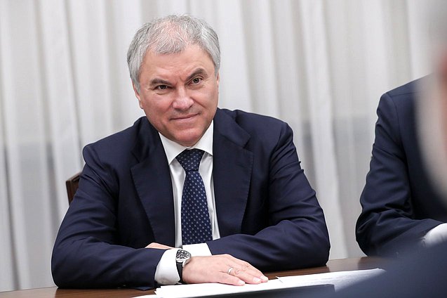 Jefe de la Duma Estatal Vyacheslav Volodin