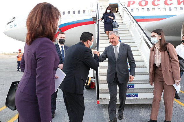 Chairman of the State Duma Vyacheslav Volodin