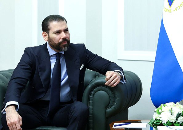 El representante especial de los copresidentes de la República de Nicaragua para el desarrollo de las relaciones con Rusia, Laureano Facundo Ortega Murillo