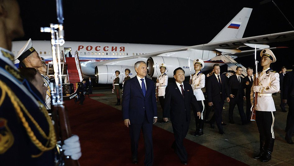 Official visit of Chairman of the State Duma Vyacheslav Volodin to the Democratic People's Republic of Korea