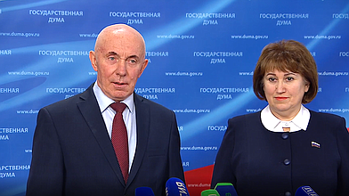 Пресс-подход депутатов фракции КПРФ