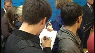 Выступление Председателя Государственной Думы Б.В.Грызлова перед парламентскими журналистами после Совета Государственной Думы 19.05.2011 г