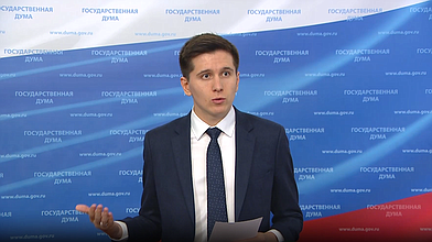Пресс-подход представителя фракции "Новые люди"
