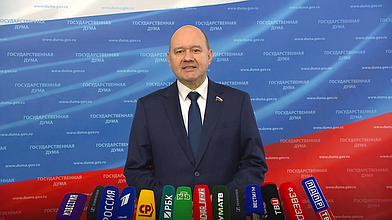 Пресс-подход представителя фракции "Новые люди"