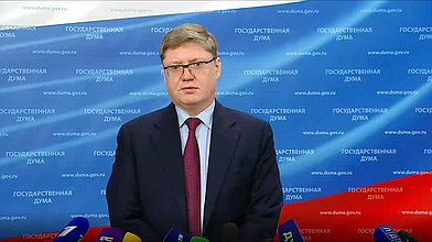 Пресс-подход Первого заместителя руководителя фракции «Единая Россия» Андрея Исаева