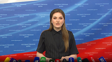 Пресс-подход представителя фракции "Новые люди"