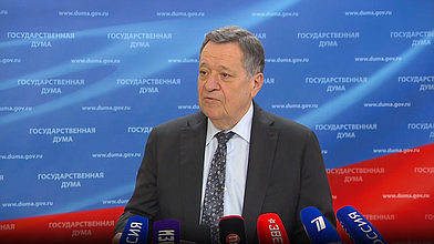 Пресс-подход Председателя Комитета по бюджету и налогам Андрея Макарова