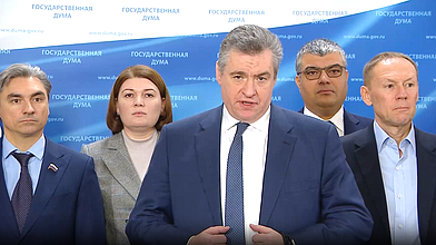 Пресс-подход представителей фракции ЛДПР
