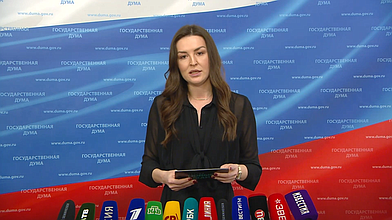 Пресс-подход представителя фракции "Новые люди"