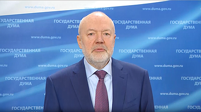 Пресс-подход представителей фракции "Единая Россия"