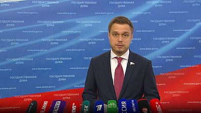 Пресс-подход представителей фракции "Новые люди"