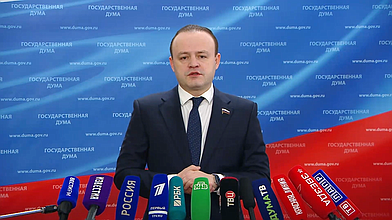 Пресс-подход представителя фракции "Новые люди"