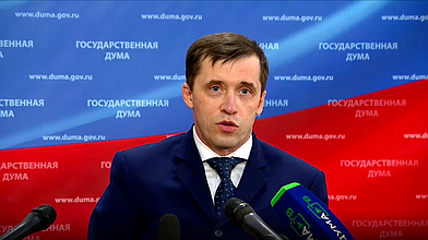 Пресс-подход заместителя Председателя Комитета по труду, социальной политике и делам ветеранов Михаила Терентьева