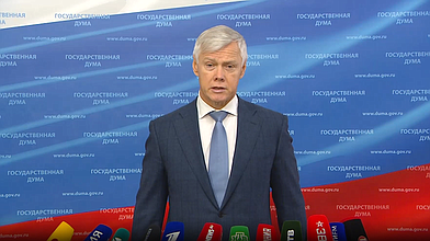 Пресс-подход представителя фракции "Справедливая Россия"